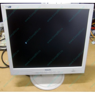 Монитор 17" TFT Philips 170S с битым пикселем в Серпухове, белый (Серпухов)