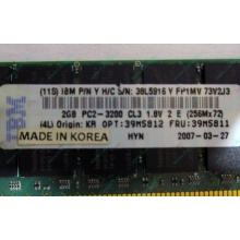 IBM 39M5811 39M5812 2Gb (2048Mb) DDR2 ECC Reg memory (Серпухов)