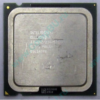 Процессор Intel Celeron D 345J (3.06GHz /256kb /533MHz) SL7TQ s.775 (Серпухов)