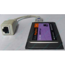 Сетевая карта для ноутбука 3COM Mehahertz 3CCFE574BT (PCMCIA) - Серпухов