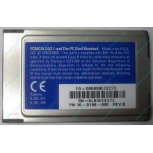 Сетевая карта 3COM Etherlink III 3C589D-TP (PCMCIA) без LAN кабеля (без хвоста) - Серпухов